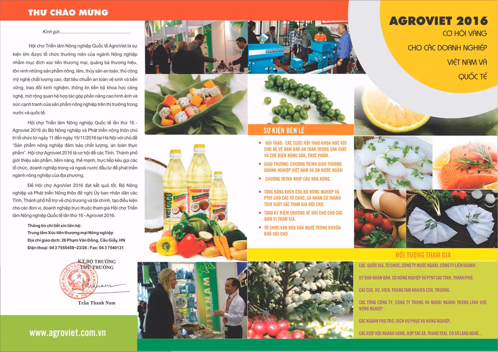Int’l agriculture trade fair to kick off in Hanoi next month ảnh 1
