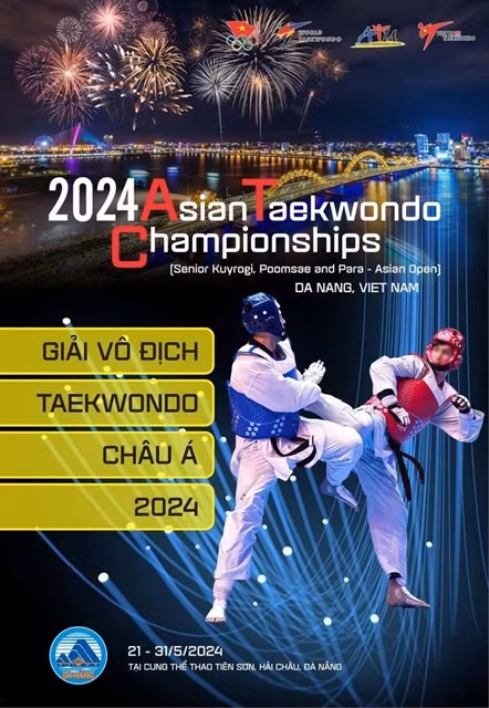 Asian taekwondo fighters to battle it out in Da Nang ảnh 1
