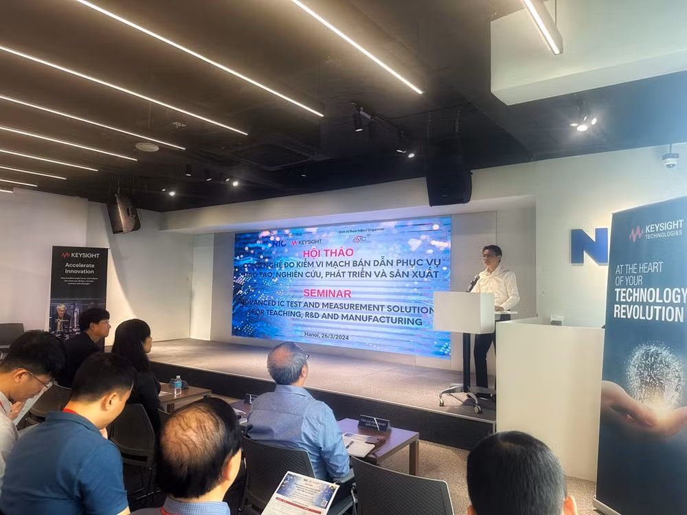 Hanoi workshop explores semiconductor measurement, testing technology ảnh 1