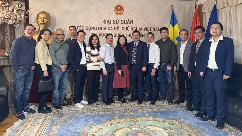 Vietnamese scientists in Sweden wish to further contribute to homeland ảnh 1
