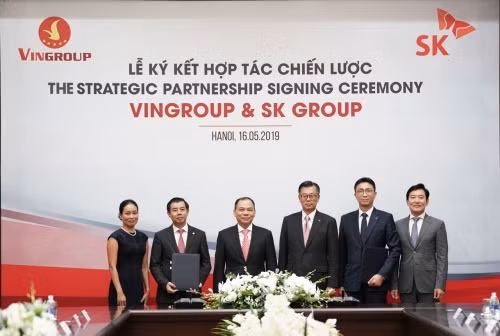RoK’s SK group to pour 1 billion USD in Vingroup ảnh 1