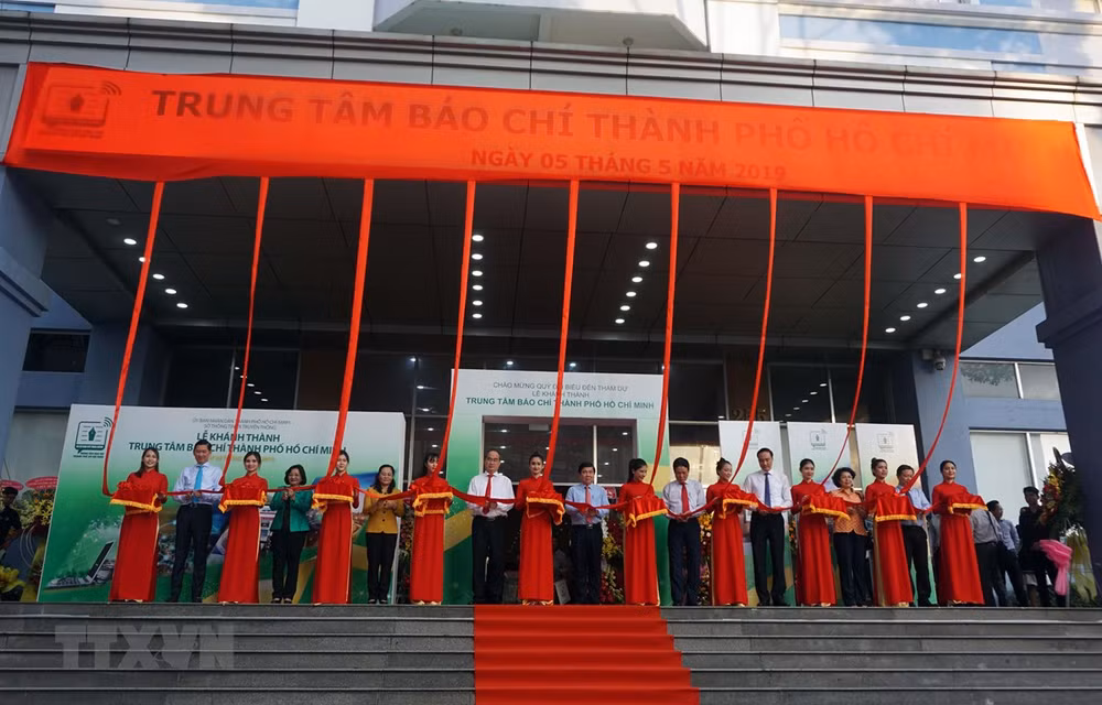 Ho Chi Minh City press centre put into operation ảnh 1