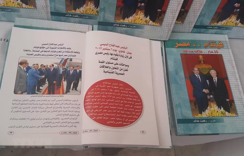 Book on Vietnam-Egypt ties debuts in Arabic language ảnh 1