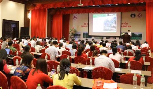 Conference reviews preservation of Trang An complex ảnh 1