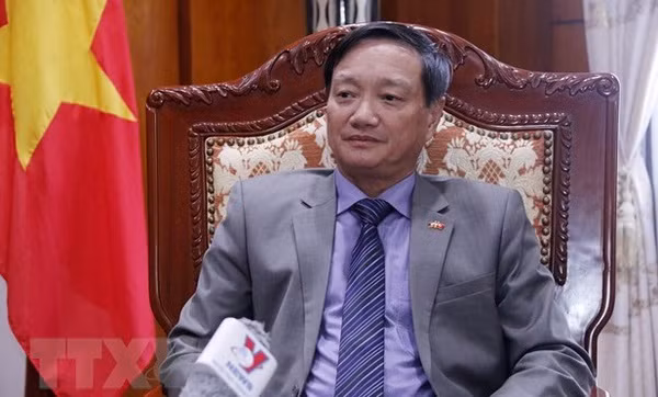 Diplomacy plays great role in growth of Vietnam-Laos ties: Ambassador ảnh 2