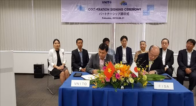 Vietnam, Japan IT sectors ink deal ảnh 1