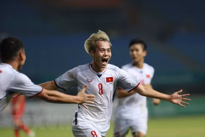 Vietnam beats Syria 1-0, entering ASIAD semifinals for first time ảnh 1