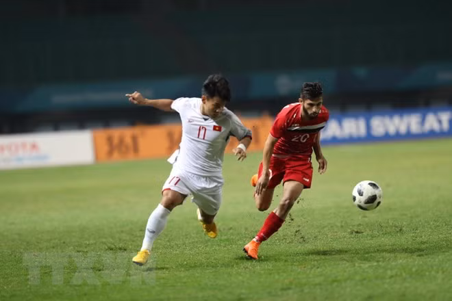 Vietnam beats Syria 1-0, entering ASIAD semifinals for first time ảnh 3