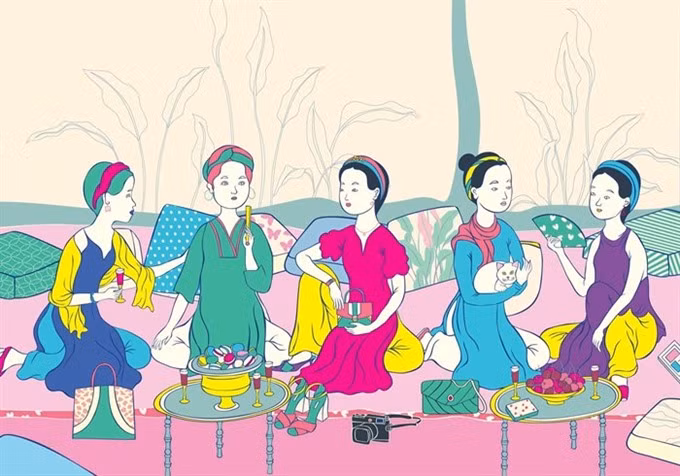 Classic, contemporary beauty of Vietnamese women reflected ảnh 1