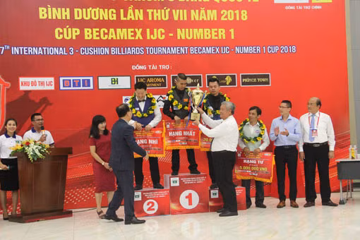 Vietnamese cueist wins title at Becamex IJC Cup 2018 ảnh 1