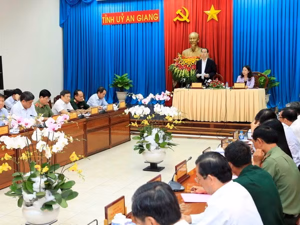 An Giang requested to promote sustainable economic development ảnh 1