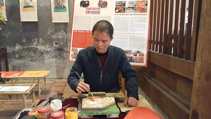 Project to restore golden paintings underway ảnh 1