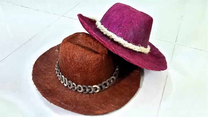 Coconuts make stylish hats ảnh 1