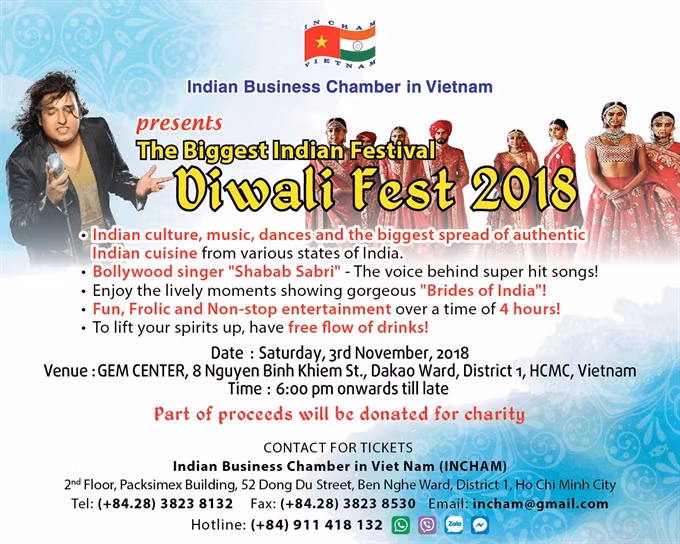 HCM City celebrates Indian Diwali Festival ảnh 1