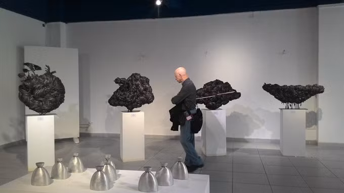 Exhibition reflects thriving sculpture scene ảnh 1