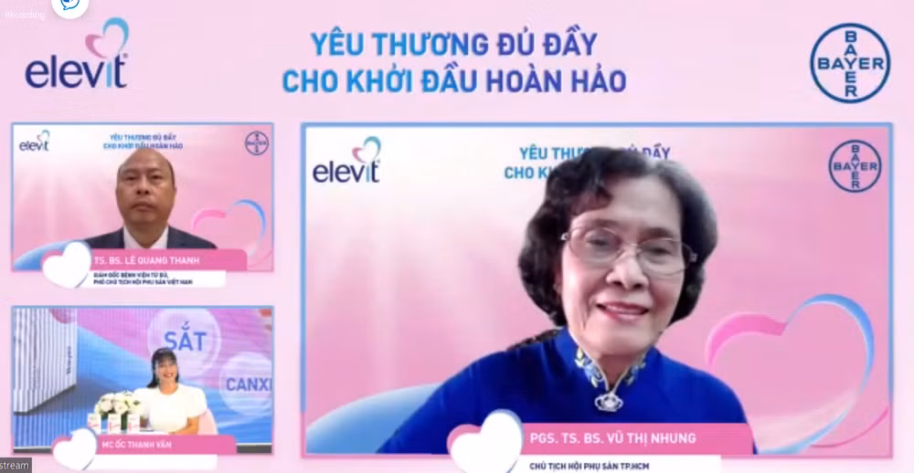 Bayer Vietnam officially launches prenatal multivitamin Elevit ảnh 2