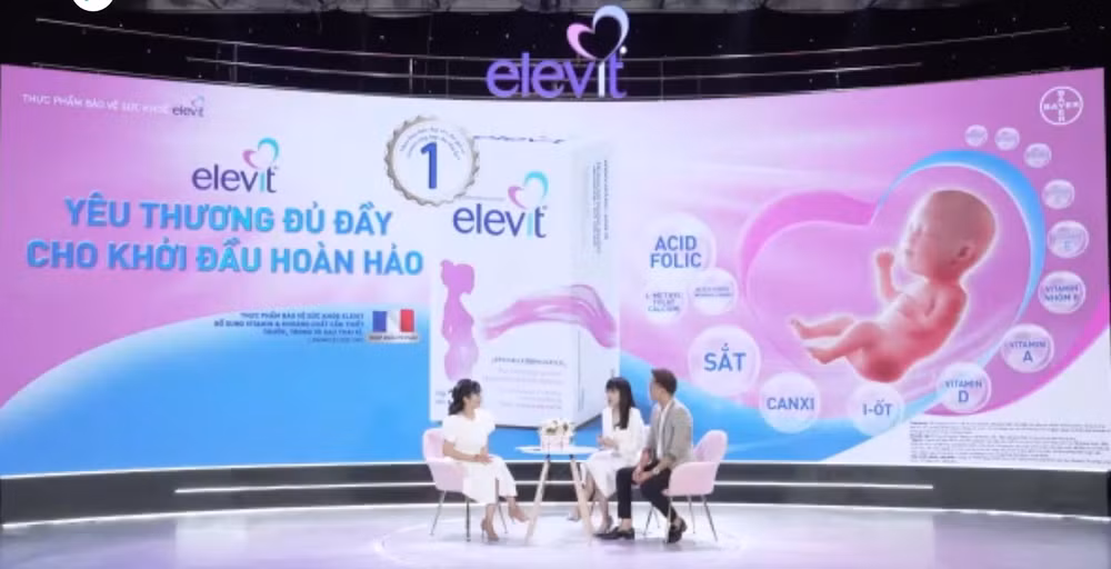 Bayer Vietnam officially launches prenatal multivitamin Elevit ảnh 3