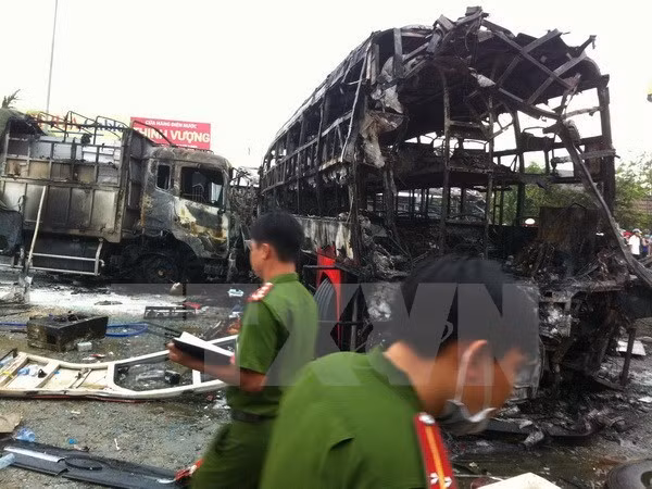 Stricter traffic law adherence ordered after Binh Thuan coach crash ảnh 1 Stricter traffic law adherence ordered after Binh Thuan coach crash ảnh 1