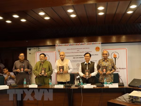 President Ho Chi Minh’s 128th birthday marked in India ảnh 1