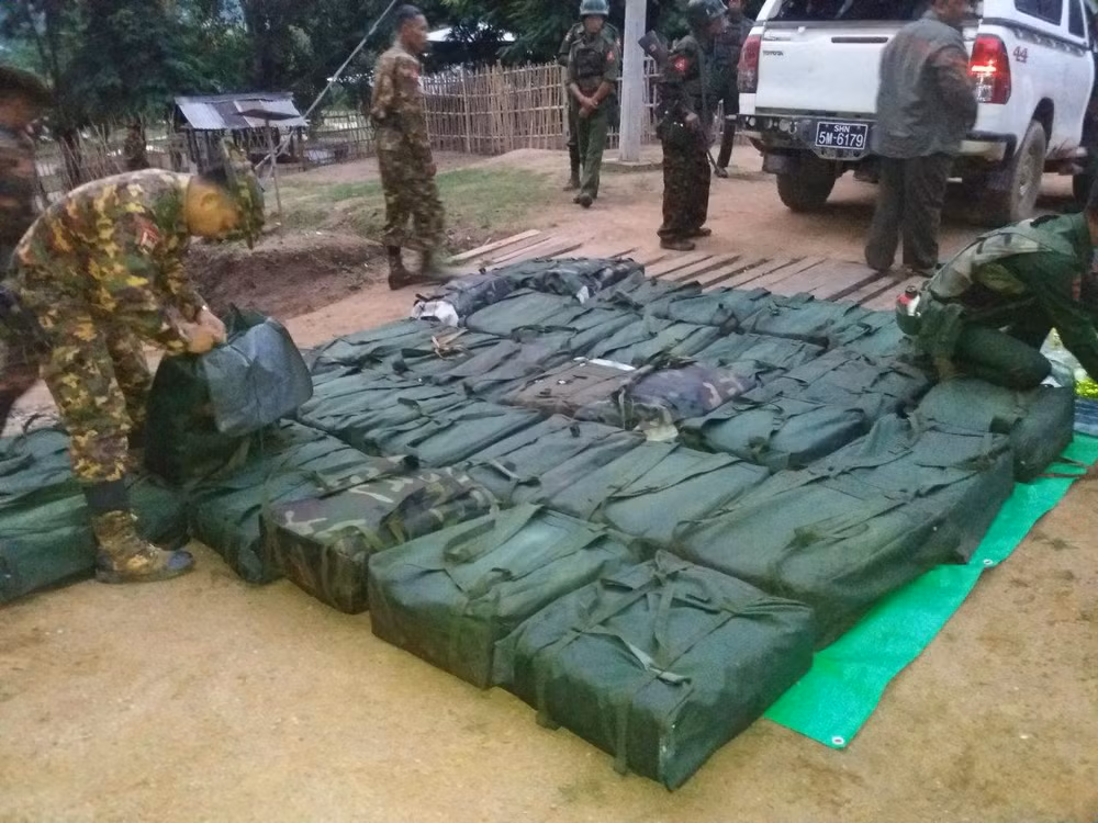 Myanmar seizes nearly 800kg of meth in Shan state ảnh 1