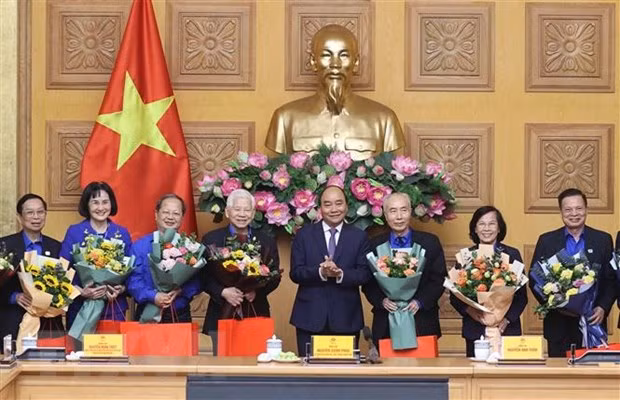 Prime Minister meets generations of youth union officials ảnh 1 Prime Minister meets generations of youth union officials ảnh 1