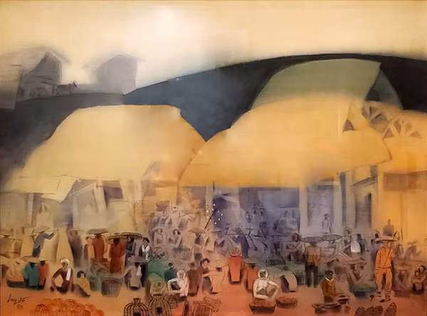 Paintings of Vietnamese artists return home from Japan ảnh 2