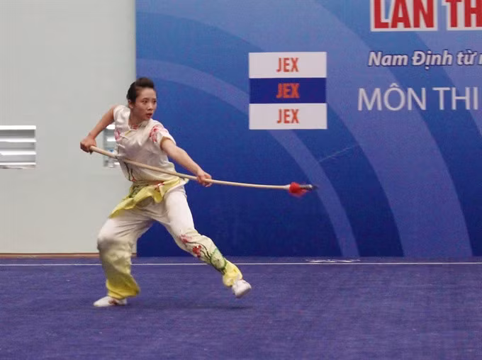 Wushu artists ready for SEA Games ảnh 1