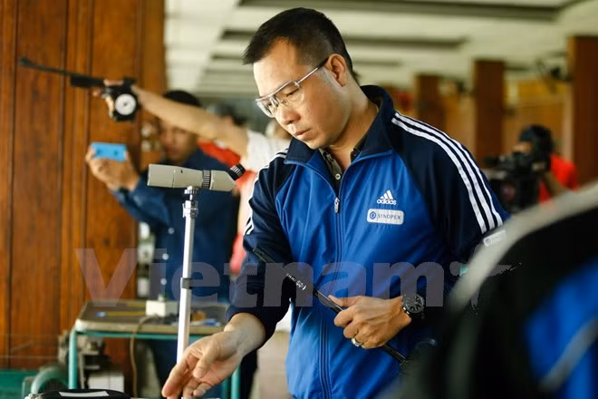 Shooting sets modest goal at SEA Games ảnh 1