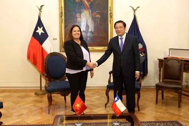 CPV delegation pays working trip to Chile ảnh 2