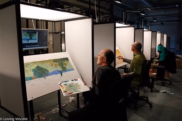 Painted film about Van Gogh to be screened in VN ảnh 1