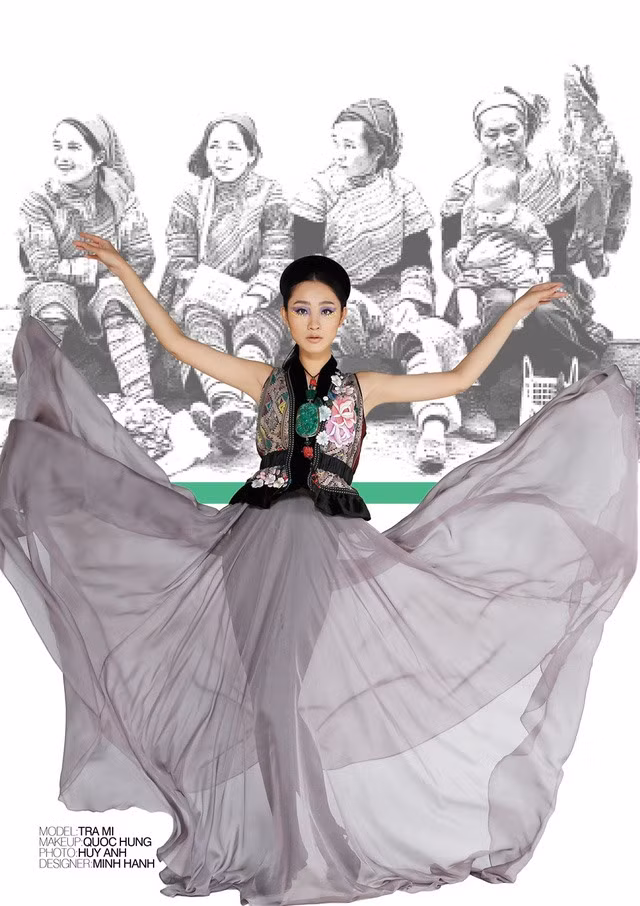 Vietnam celebrates 40 years in UN with brocade show ảnh 1