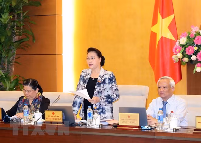 NA Standing Committee opens 25th session ảnh 1