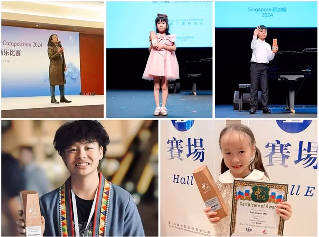 Vietnamese delegation wins five first prizes at International Music Competition ảnh 1
