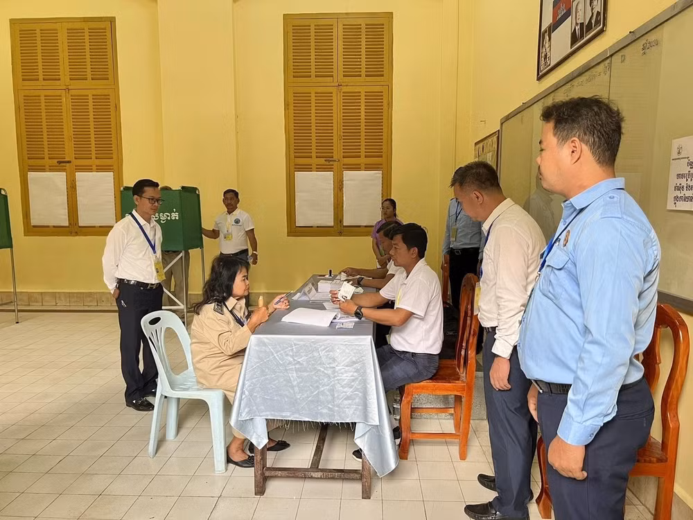 Cambodia holds Senate election for fifth term ảnh 1
