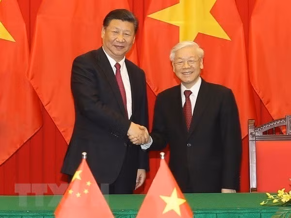 Congratulatory messages exchanged to mark 72nd anniversary of Vietnam-China diplomatic ties ảnh 1