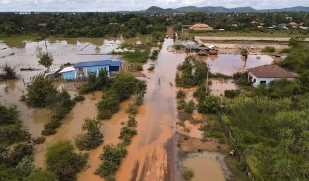 Cambodia warns of flooding due to Mekong River’s rising water level ảnh 1