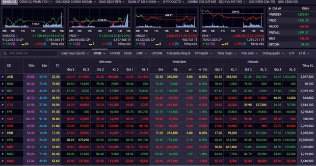 VN-Index hits 10-month high ảnh 1