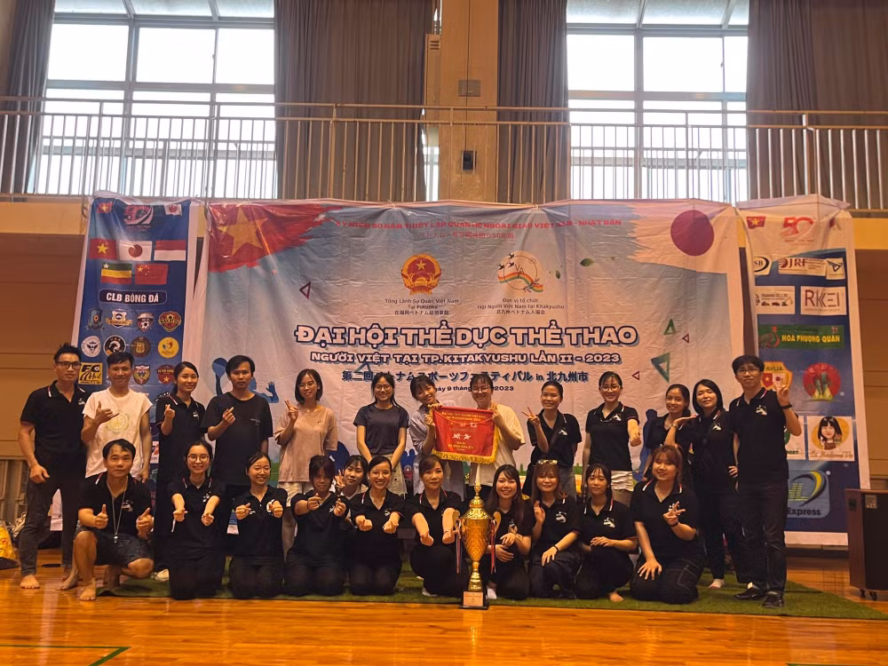 Vietnamese in Japan hold sports festival ảnh 1