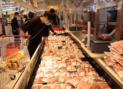 Vietnam spends over 480 million USD on meat imports in first five months ảnh 1