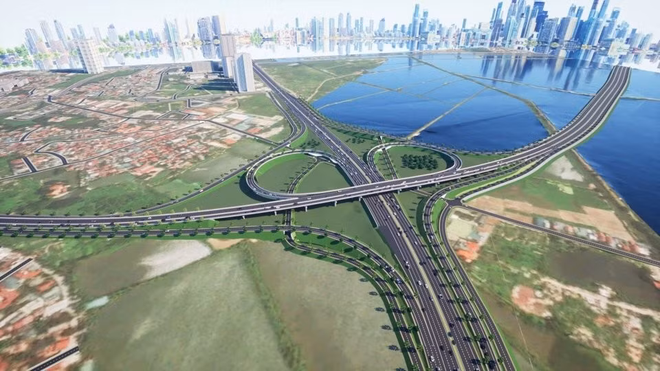 Hanoi starts work on road connecting Phap Van-Cau Gie expressway with Ring Road 3 ảnh 1 Hanoi starts work on road connecting Phap Van-Cau Gie expressway with Ring Road 3 ảnh 1