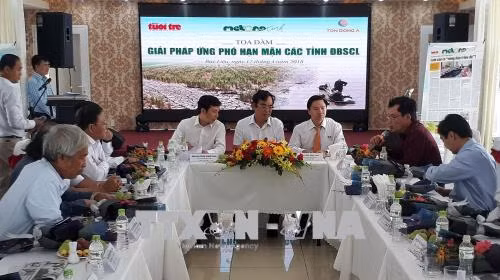 Solutions sought to drought, saline intrusion in Mekong Delta ảnh 1