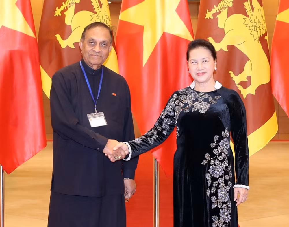 Vietnamese, Sri Lankan top legislators hold talks ảnh 1