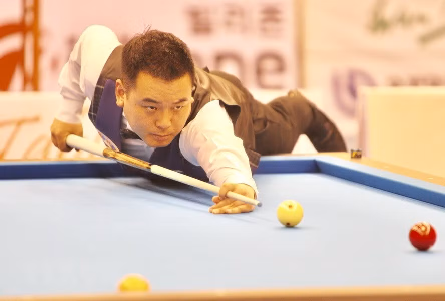 Korean cueists shine at Asian Carom Billiards Championship ảnh 1