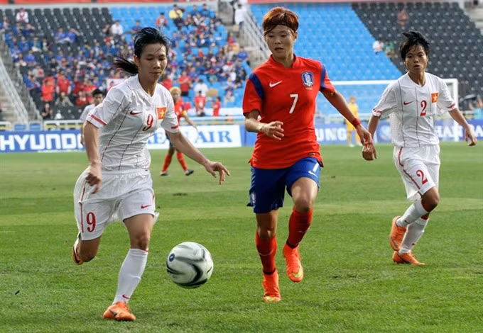 Vietnam ends AFC Women’s Cup after three losses ảnh 1