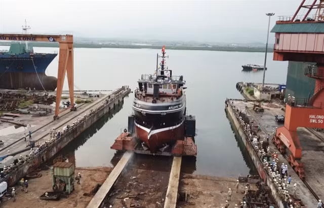 Shipbuilding corporation to declare bankruptcy: industry ministry ảnh 1