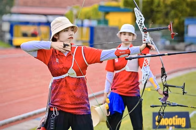 Archers hunt Olympic slots from World Cup ảnh 1