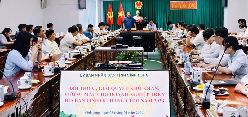 Measures sought to remove difficulties for enterprises in Vinh Long ảnh 1