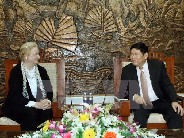  US religious activists welcomed in Hanoi ảnh 1