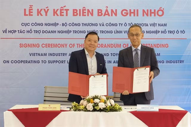 Toyota to enhance domestic auto supporting industry ảnh 1 Toyota to enhance domestic auto supporting industry ảnh 1