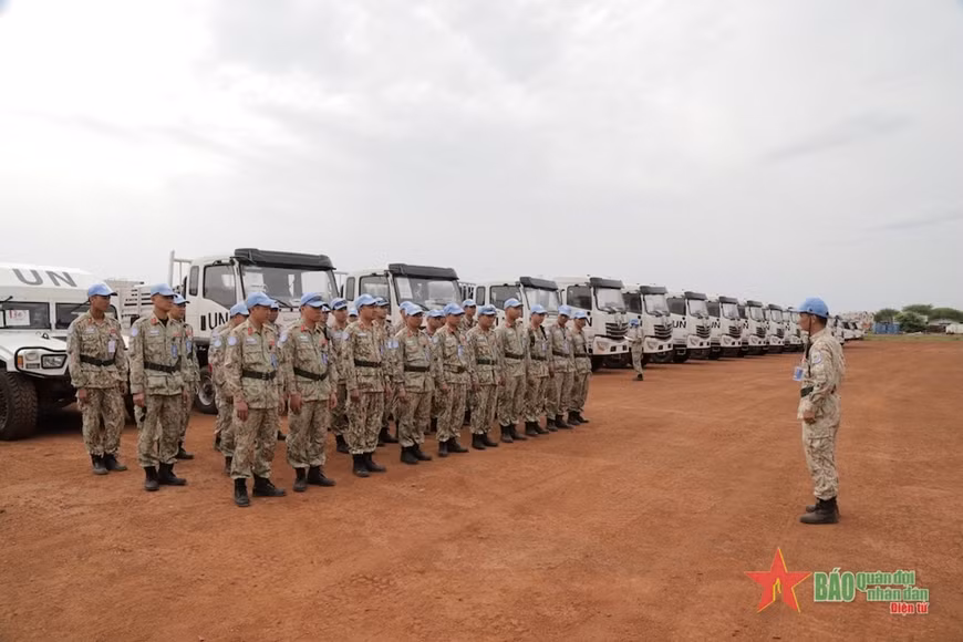 Vietnam’s first peacekeeping engineering unit promptly set to work in Abyei ảnh 2 Vietnam’s first peacekeeping engineering unit promptly set to work in Abyei ảnh 2